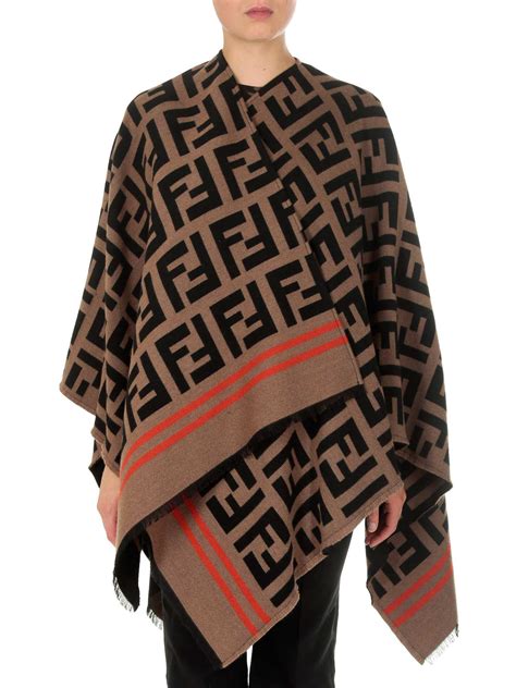 fendi ponchos|fendi poncho ladies.